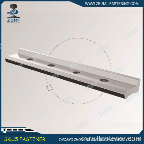 Barre d&#39;articulation ferroviaire 85ASCE avec écrou et rondelle de boulon